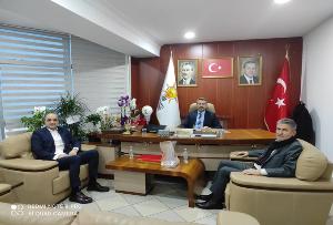 İYİ PARTİ İLÇE BAŞKANLIĞINDAN ZİYARET