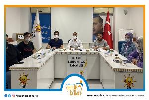 GENÇLİK KOLLARI BAŞKANLIĞIMIZDAN MAHALLE GENÇLİK KOLLARI BAŞKANLARIMIZLA TOPL.