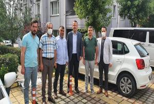 TEŞKİLAT BAŞKANLIĞIMIZDAN ORHANGAZİ MAH.BAŞKANIMIZA ZİYARET