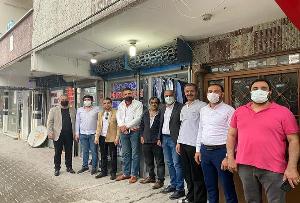 YÖNETİM KURULU ÜYELERİMİZ ESNAF ZİYARETİNDE