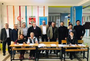 BULGARİSTAN VATANDAŞLARIMIZI OY KULLANDIKLARI OKULLARDA ZİYARET ETTİK