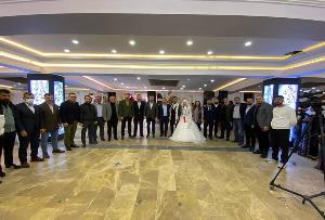 GENÇLİK KOLLARI BAŞKANIMIZIN KARDEŞİNİN DÜĞÜNÜNE KATILIM SAĞLADIK